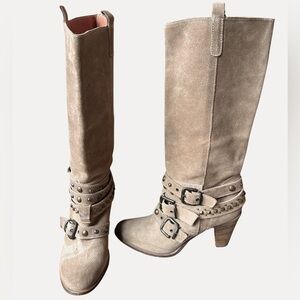 Italian Genuine Suede Boots